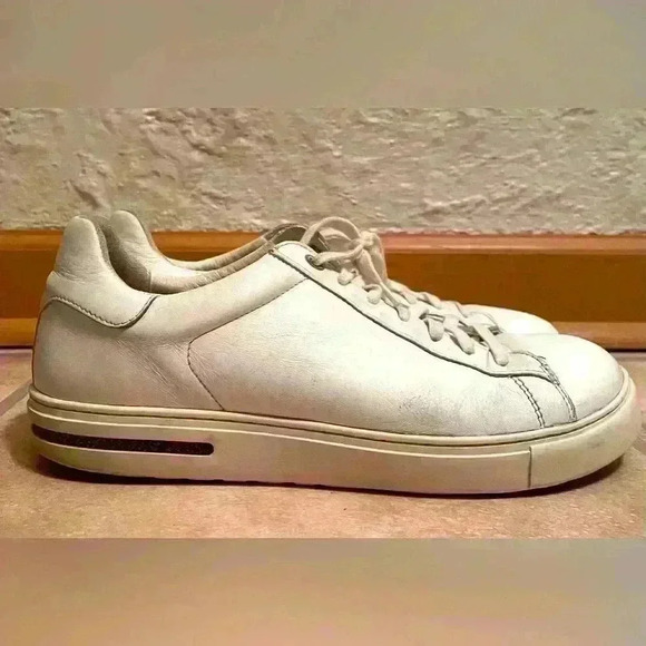 Birkenstock Women’s Bend Low White Sneaker Made In Portugal UK 41 US 8/8.5 - Picture 1 of 6